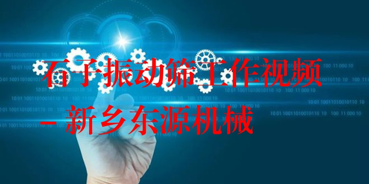 石子振動篩工作視頻 - 新鄉(xiāng)東源機(jī)械