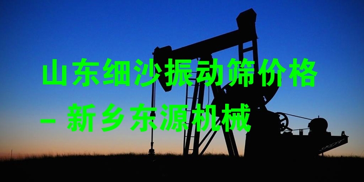 山東細(xì)沙振動(dòng)篩價(jià)格 - 新鄉(xiāng)東源機(jī)械