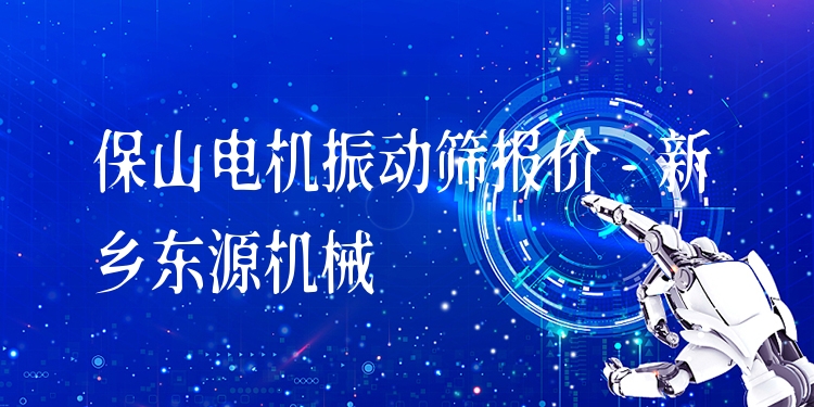 保山電機(jī)振動(dòng)篩報(bào)價(jià) - 新鄉(xiāng)東源機(jī)械