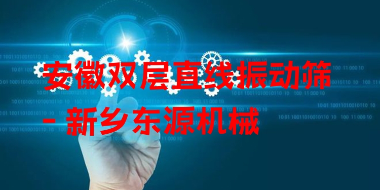 安徽雙層直線振動(dòng)篩 - 新鄉(xiāng)東源機(jī)械