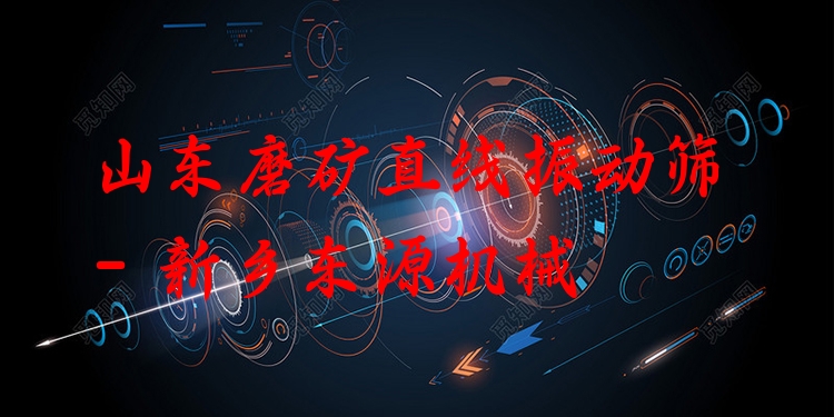 山東磨礦直線振動篩 - 新鄉(xiāng)東源機械