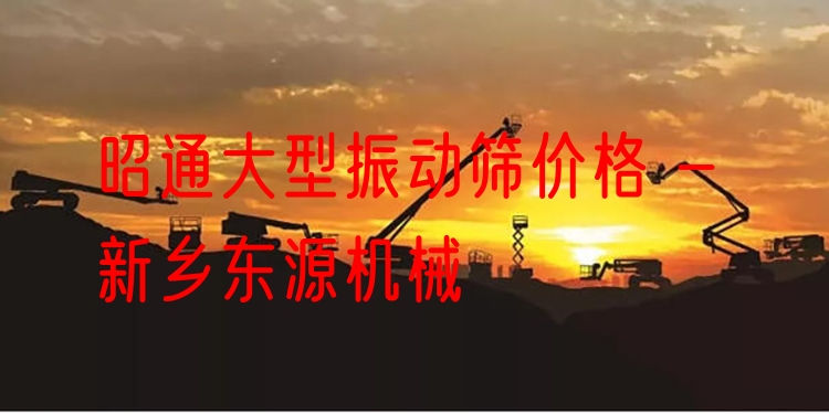 昭通大型振動篩價格 - 新鄉(xiāng)東源機械