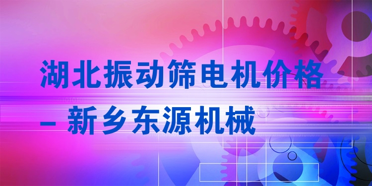 湖北振動(dòng)篩電機(jī)價(jià)格 - 新鄉(xiāng)東源機(jī)械