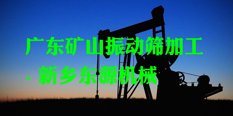 廣東礦山振動篩加工 - 新鄉(xiāng)東源機械