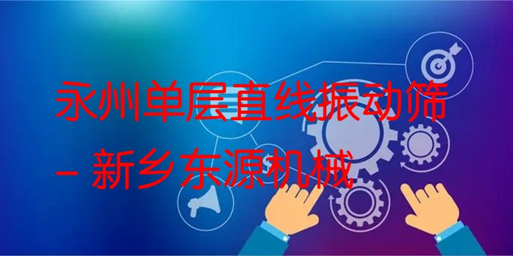永州單層直線振動(dòng)篩 - 新鄉(xiāng)東源機(jī)械