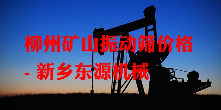 柳州礦山振動篩價格 - 新鄉(xiāng)東源機(jī)械