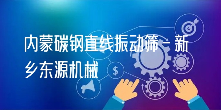 內(nèi)蒙碳鋼直線振動篩 - 新鄉(xiāng)東源機(jī)械