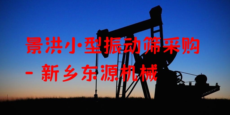 景洪小型振動(dòng)篩采購(gòu) - 新鄉(xiāng)東源機(jī)械